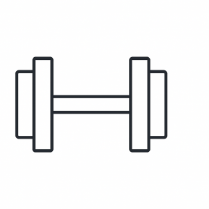 Dumbbell Tactile Graphic