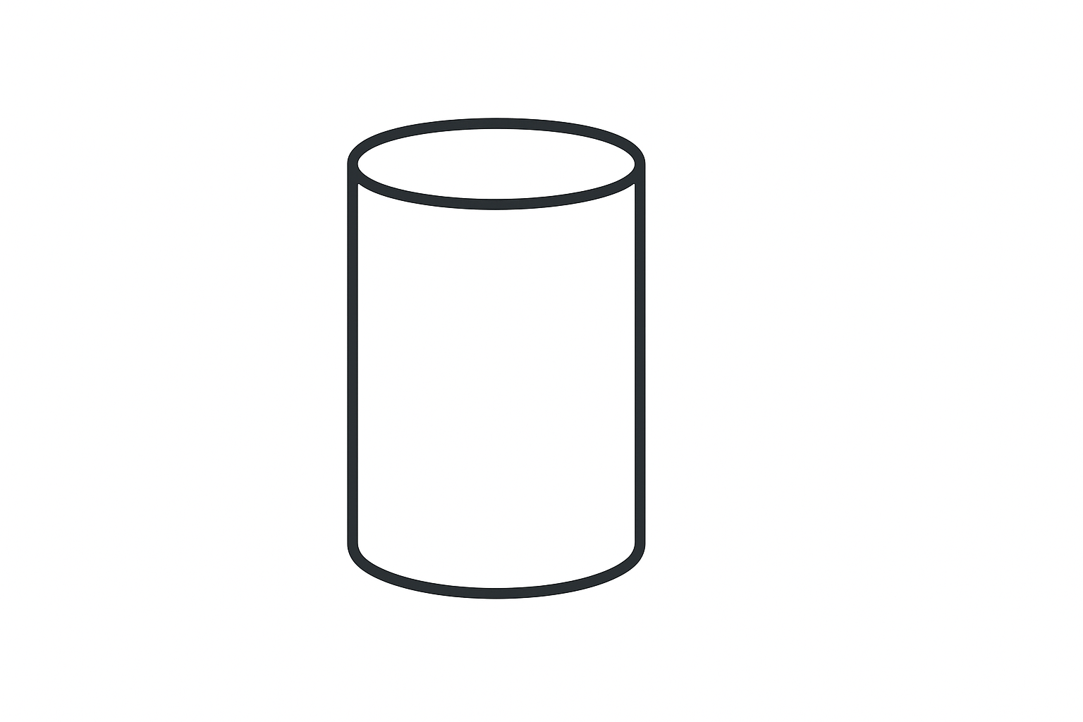 Cylinder Tactile Graphic