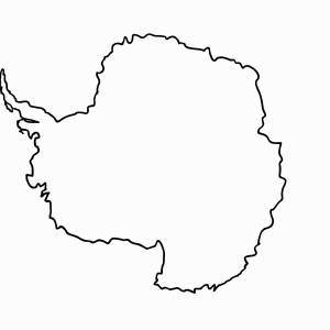 Map of Antarctica