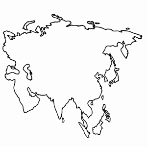Geography Map of Asia