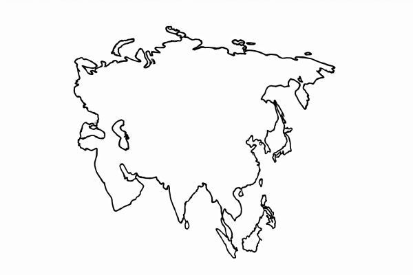 Geography Map of Asia