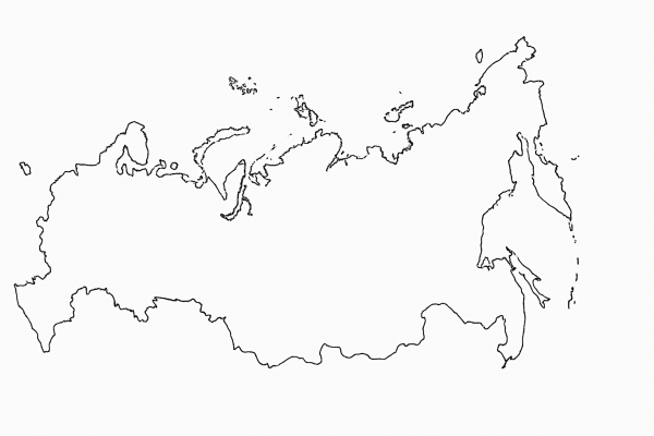 Map of Russia
