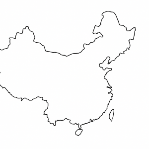 Tactile Map of China