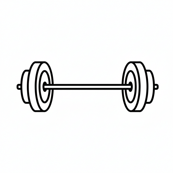 barbell tactile graphic barbell tactile graphic